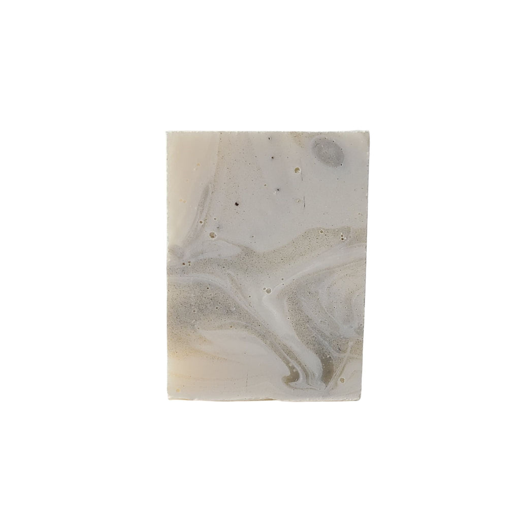 Orange and Licorice scented soap with scrubby poppy seeds for an invigorating cleanse.
